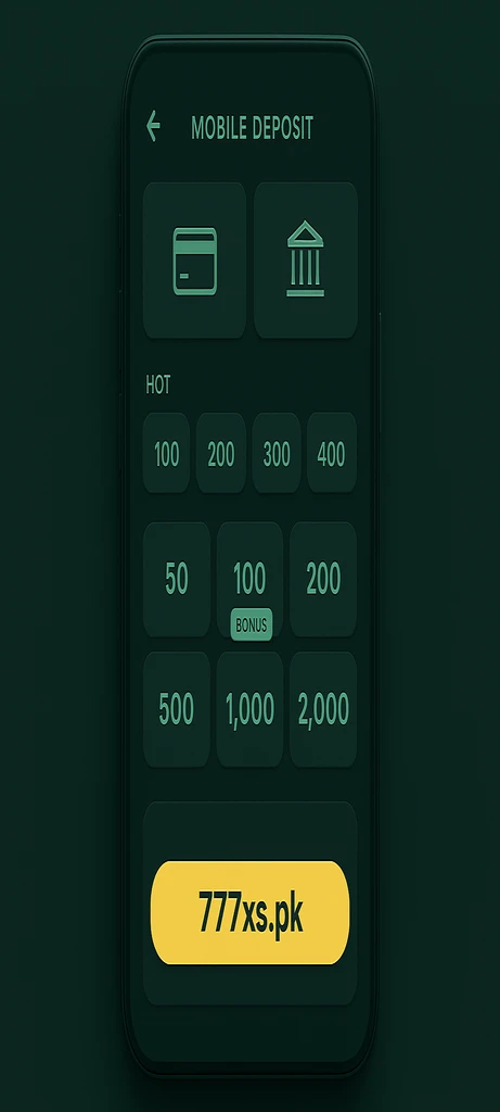 777xs Game Deposit And Withdraw